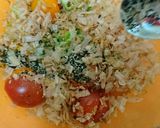 即席！オクラとミニトマトのゴマ酢和え作り方3写真