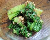 チンゲン菜のごま和え作り方4写真