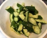 たたき胡瓜のピリ辛漬け作り方1写真