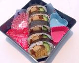巻き寿司 涼弁当 簡単 可愛い作り方2写真