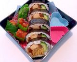巻き寿司 涼弁当 簡単 可愛い作り方3写真