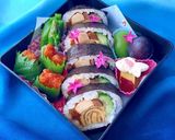 巻き寿司 涼弁当 簡単 可愛い作り方5写真