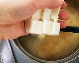ピーラーで時短！ひらひら大根でお味噌汁♪作り方5写真