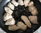 簡単、モウカサメのパン粉焼き。作り方4写真