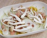 レンジで簡単　めんつゆの和風パスタ作り方3写真
