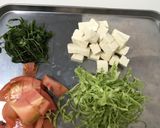 濃厚トマトと豆腐の冷やし味噌ラーメン♪作り方3写真