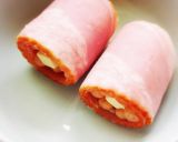♡お弁当に！可愛いお花のベーコン巻き♡作り方3写真