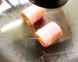 ♡お弁当に！可愛いお花のベーコン巻き♡作り方5写真