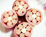 ♡お弁当に！可愛いお花のベーコン巻き♡作り方6写真