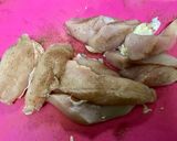 俺流！鷄ムネ肉でのり塩チキンフライ作り方3写真