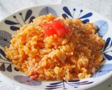 トマトの爽やかピラフ♪炊飯器で簡単に!作り方8写真