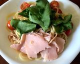 トマトとシーチキンの冷製パスタ作り方4写真