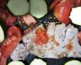 豚のトマトチーズ焼き作り方3写真