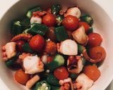 トマトとタコのソテー作り方5写真