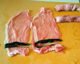アイヌネギの豚肉巻き(行者にんにく)作り方2写真