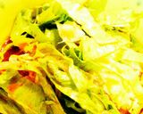 ひんやりピリ辛♪生ハム＆キムチラーメン作り方4写真