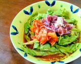 ひんやりピリ辛♪生ハム＆キムチラーメン作り方5写真