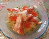 サーモンとイクラの親子冷麺作り方6写真