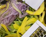 夏野菜たっぷりサラダ&手作りドレッシング作り方1写真