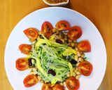 夏野菜たっぷりサラダ&手作りドレッシング作り方8写真