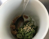 鶏そぼろとネギ玉　マグスープ作り方7写真