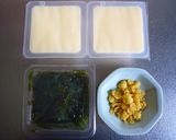 大人の卵豆腐めかぶのせ作り方1写真