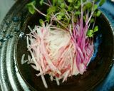 さっぱり♥梅酢ソースの赤系サラダ作り方9写真