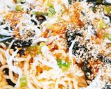 旨辛ヘルシー☆簡単☆冷製和風まぜそば❤作り方4写真