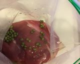 炊飯器でゆで豚 山椒風味作り方1写真