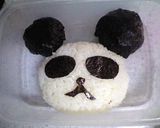 ご飯がパンダくん♪♪キャラ弁作り方3写真
