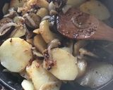 じゃがいもとナスのチーズカレー炒め作り方4写真