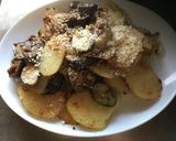じゃがいもとナスのチーズカレー炒め作り方5写真