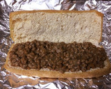 焼き栃尾油揚げdeキムチ納豆挟んだよ〜♡作り方3写真