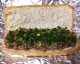 焼き栃尾油揚げdeキムチ納豆挟んだよ〜♡作り方4写真