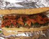 焼き栃尾油揚げdeキムチ納豆挟んだよ〜♡作り方5写真