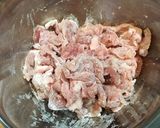 パプリカと豚肉のオイスターソース炒め作り方2写真