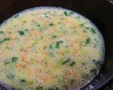 レンチン！【干しエビと小葱のだし巻き卵】作り方3写真