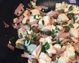 豆腐とベーコン大葉レモン作り方4写真