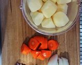 ベーコンで洋風肉じゃが作り方1写真