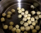 蓮の実と白きくらげの薬膳美肌デザート♡作り方1写真
