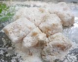 簡単！ふわふわ中温揚げ☆梅風味の竜田揚げ作り方2写真