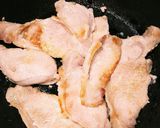 豚肉のバジルソース作り方2写真