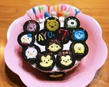 誕生日 ケーキ ツムツム 白雪姫作り方3写真