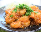 エビチリ風。むきエビのピリ辛ソース炒め！作り方10写真
