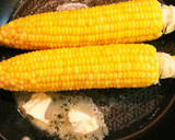 バター醤油の♥焼きとうもろこし作り方2写真