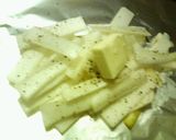 ✿旬の山うどの❀ホイル蒸し✿バター醤油味作り方4写真