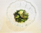 塩酒粕スプレッドで♪胡瓜とひじきの酢の物作り方6写真