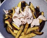 なすと豚バラ肉のさっぱり炒め作り方9写真