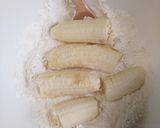 朝食に♡ふわ♪もち♡バナナロールパン作り方1写真