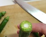 【ヤンニョムで食べる夏野菜。オクラ】作り方4写真
